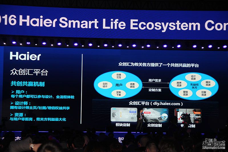 海尔发布全球首个全开放全透明智慧生态 智能公会
