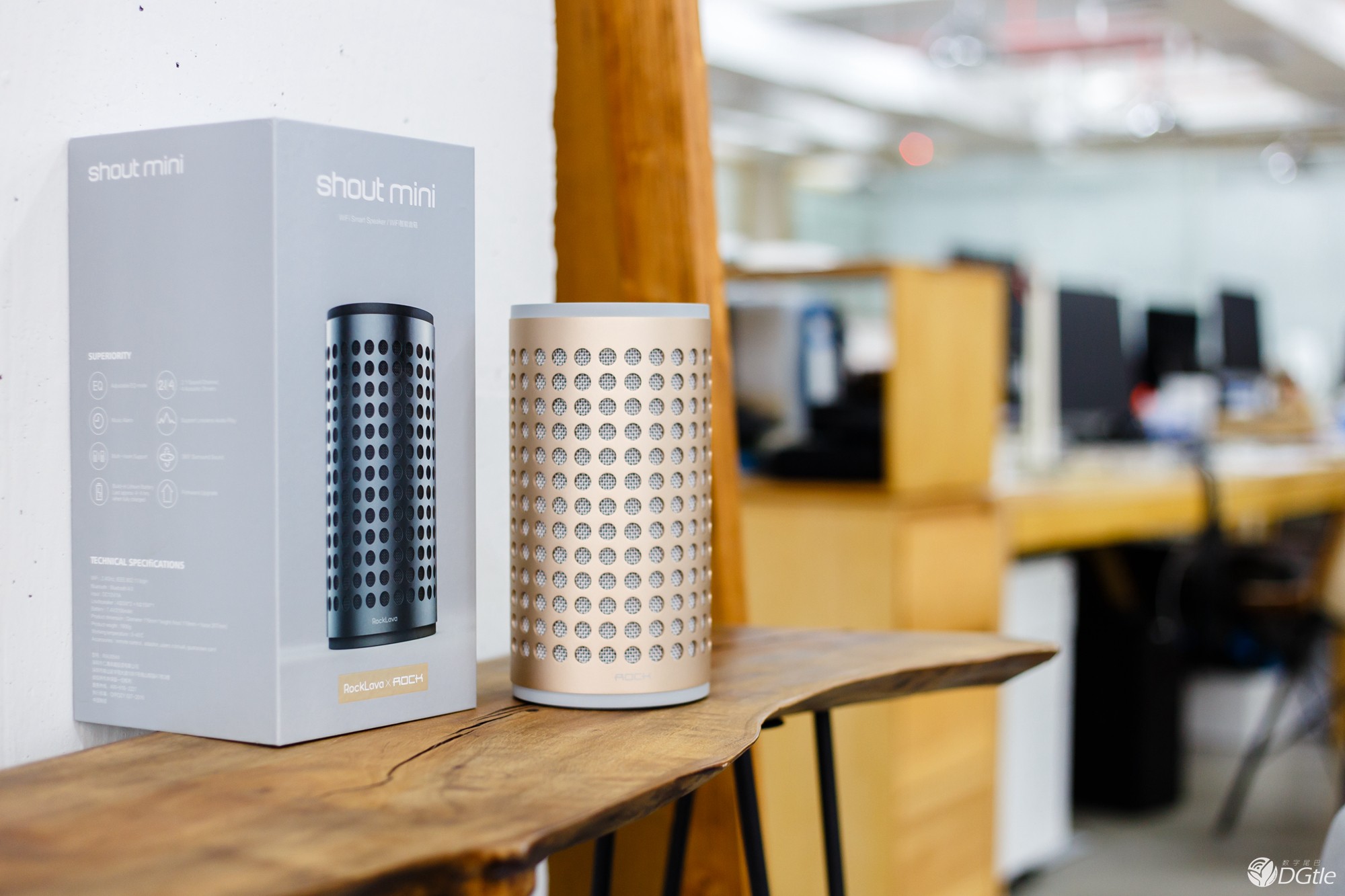 shout mini WiFi智能音箱体验  典雅的无线之音 智能公会