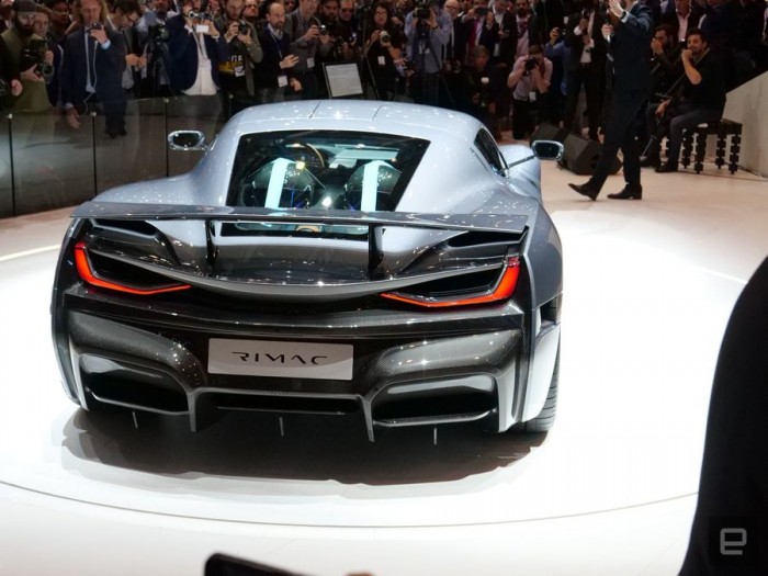 百公里加速1.85秒 Rimac展示纯电跑车Concept Two 智能公会