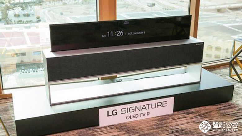 不想看就卷起来 LG在2019CES上发布的这款电视很有料 智能公会