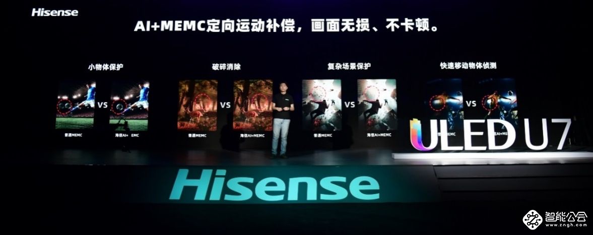 满屏黑科技！海信年度最爆款ULED超画质电视U7全球发布 智能公会