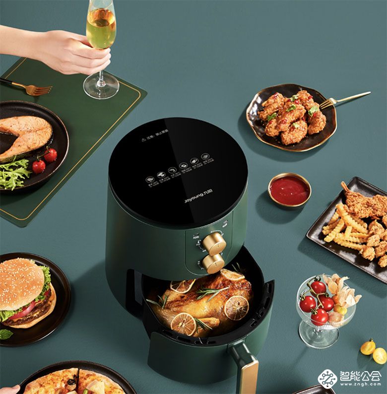 用九阳空气炸锅吃炸鸡配啤酒，低卡过盛夏！ 智能公会