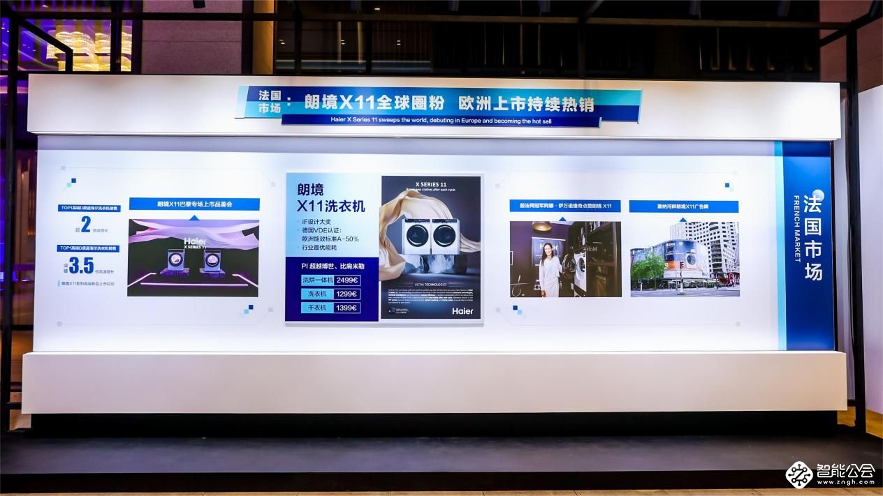 世界首创！海尔洗衣机朗境X11系列：会呼吸，防异味 智能公会