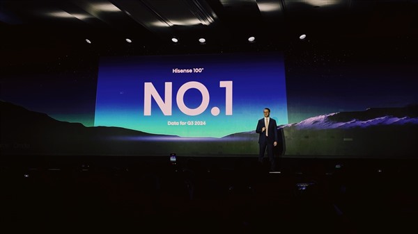 海信发布全球首台116英寸RGB-Mini LED电视，色彩表现超越QD-OLED 智能公会