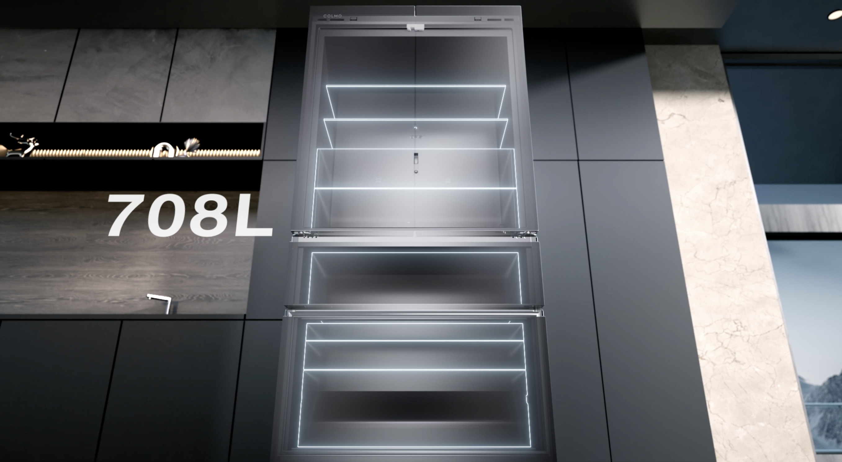 COLMO 图灵冰箱，体验AI管家的分子级营养与千般呵护 智能公会