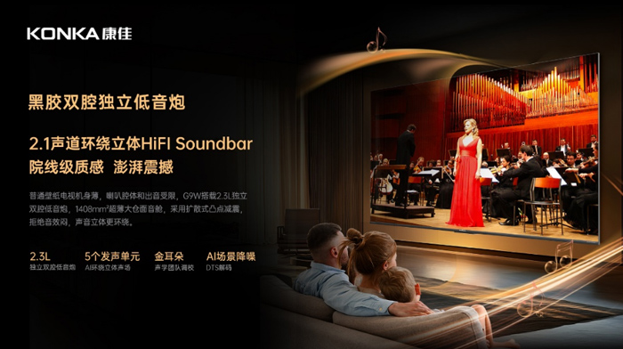 最具性价比Mini AI-LED壁纸电视推荐！康佳G9W全渠道开售，限时新品活动闭眼入！ 智能公会