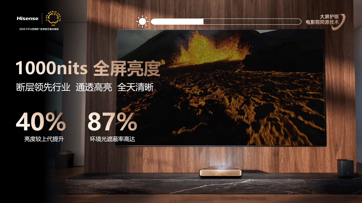 全球首台1000nits激光电视海信探索X1 Ultra正式发布 智能公会