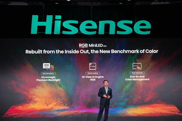 海信CES首发新一代RGB-Mini LED 四色背光技术重塑高端显示格局  智能公会